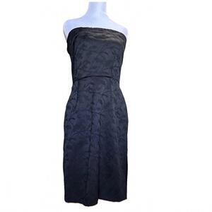 NWT vintage Urban Girl  90s/y2k  Goth Damask Sheath Bandeau dress Sz 10/12